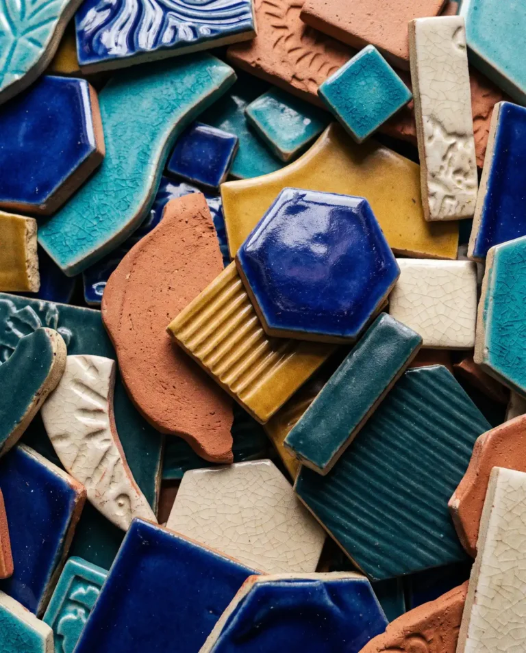 Porto Clara Mixed Custom Tiles with diverse colors